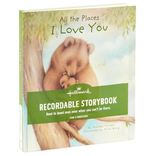 Hallmark Recordable Book with Music for Kids (All The Places I Love You)