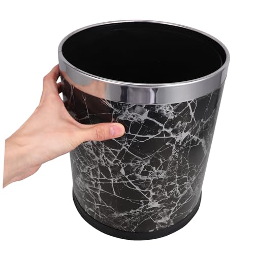 Cabilock Cubo de Basura Acero Inoxidable Negro miniatura 4