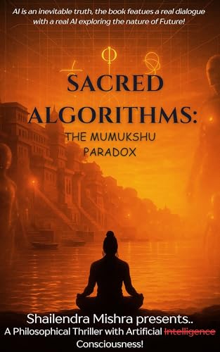 Sacred Algorithms: The Mumukshu Paradox: From Artificial Intelligence to Consciousness: A Philosophical Science Fiction Thriller Novel (English Edition)
