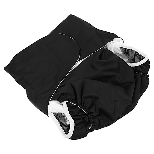 SOESFOUFU Menstrual Pants Adjustable Snap Buttons Breathable Leak-Proof Washable Diapers for Adults