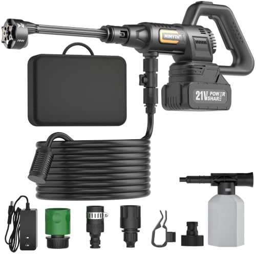 Image of Cordless Pressure Washer Battery Powered; 1650PSI Brushless Power Washer