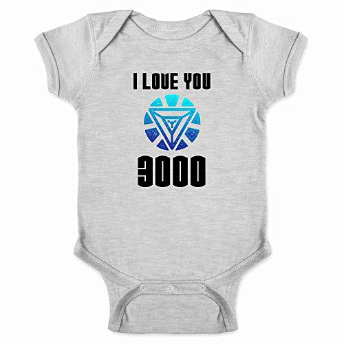 Image of Pop Threads I Love You 3000 Gift For Dad Superhero Infant Baby Boy Girl Bodysuit
