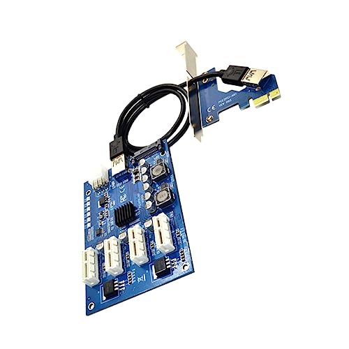 KOMBIUDA 1 Juego Adaptador Pci E Tarjeta de Extensión Pci Express de Pc y Minería