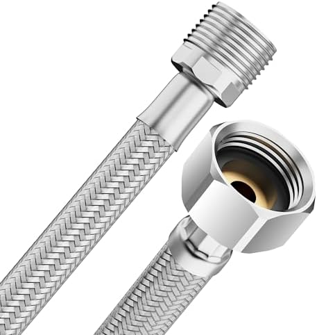 YUANNY Tuyau flexible 3/8" Femelle x 3/8" Mâle Raccord des deux c...