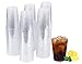 Heavy Duty 12 oz Crystal-Clear Party Tumblers | 100 Count Pack | Disposable or Reusable Cups (12 oz,)