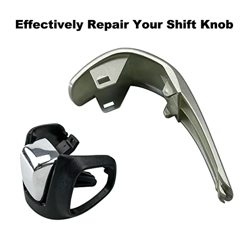 Automatic Transmission Shifter Knob Kit Fit For Chevy Sonic Aveo 2012-2016 Trax 2015 2016 Replace 42423234 95393161 42539736 Gear Knob Lever Cover Kit W/ Pin And Spring #TOP1