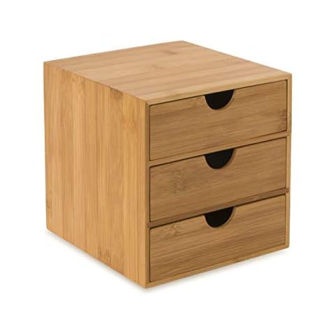 OSCO Bamboo 3 Drawer Chest, BAM-3DC Cover
