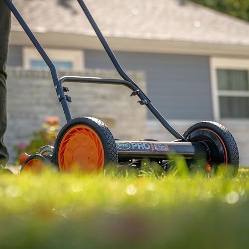 Scotts 18-Inch 7-Blade Push Manual Reel Lawn Mower - Thumbnail 4