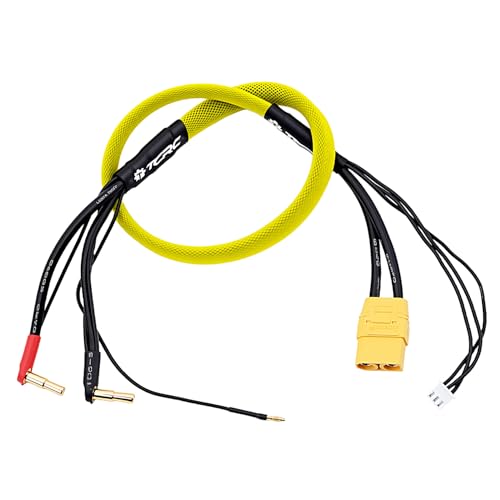 Cable de carga 2S XT90 de 600 mm para solucionar problemas de holgura en bornes