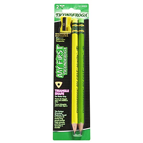 Dixon Ticonderoga DIX13002 Ticonderoga Matita 44; Neon assortiti - 2 conteggio
