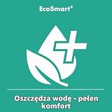 hansgrohe Tecturis S – jednouchwytowa bateria umywalkowa z zestawem odpływowym, kran łazienkowy z wylewką 105 mm, oszczędność wody (EcoSmart+), chrom, 73314000