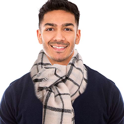 KESYOO LenÃ§o Feminino de Inverno LenÃ§o Xadrez LenÃ§os de Manta Grossa Manta Leve E Macia Manta Gro