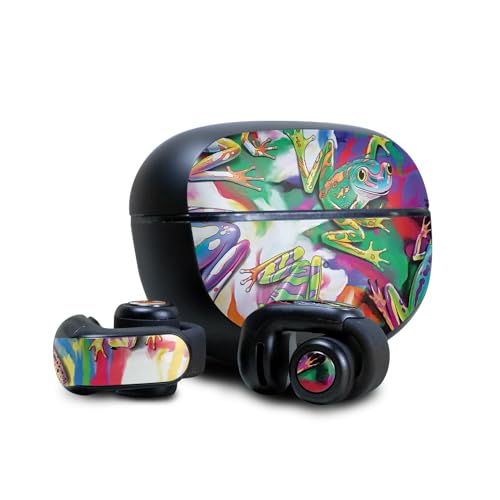 Image of Skin Compatible with Bose Ultra Open Earbuds - Wet Paint - Premium 3M Vinyl Protective Wrap Decal Cover - Easy to Apply | Crafted in The USA by MightySkins