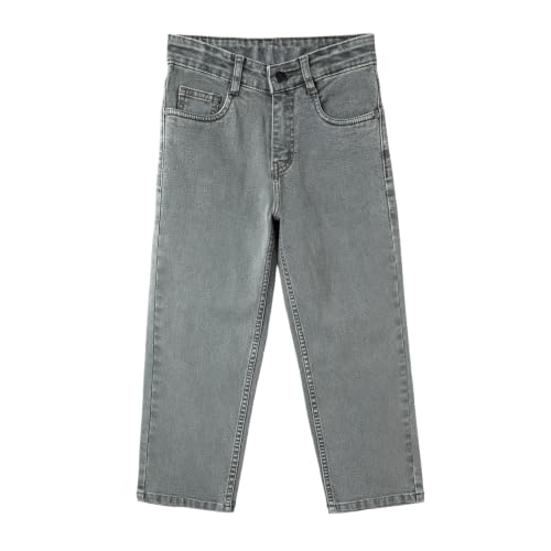 Image of Urbano Juniors Boy's Loose Baggy Fit Washed Denim Jeans Stretchable