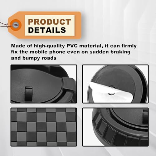 image for LTDCVTR Universal Multifunction Anti-Slip Car Dashboard Mat, Rotatable