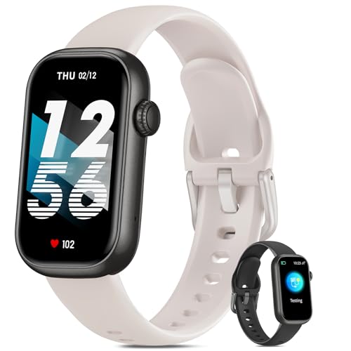 BOALZETD Reloj Inteligente Mujer Hombre con Llamadas, 1,47’’ Pulsera Actividad Pequeño Pulsometro/Oxímetro/Sueño/Podómetro, Impermeable IP68 Smartwatch Compatible con Android iOS, Negro/Estrella