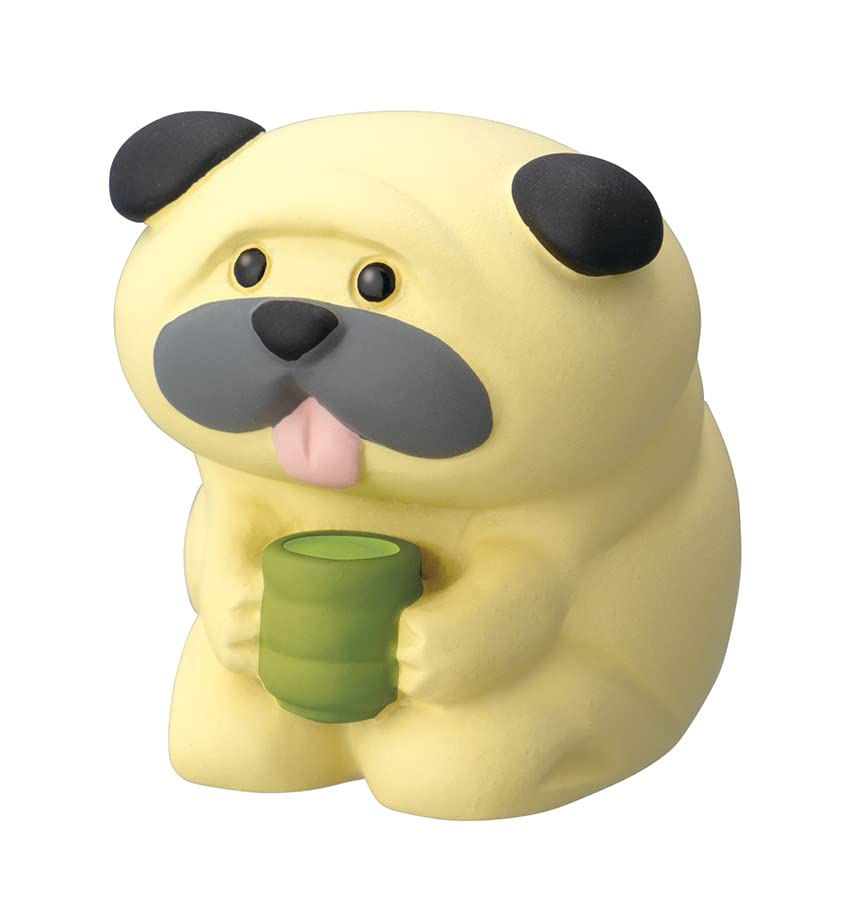 Decole Corporation HG-86993 HIGE RACCO Break, Miniature Goods, Shiwankov, Miniature, Interior, Size: Approx. 1.3 x 1.4 x 1.4 inches (32 x 36 x 35 mm)