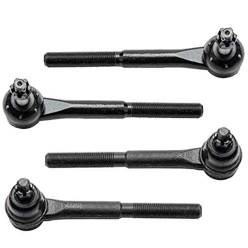 Image of Detroit Axle - 4WD Front Upper Control Arms Ball Joints Sway Bars Tie Rods + 24pc Lug Nuts Replacement for K1500 Tahoe Yukon Escalade - 39pc Set