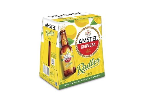 Amstel Radler Cerveza Lager, 6 x 25cl