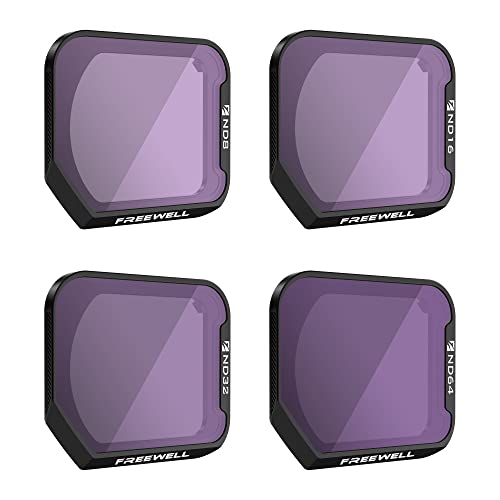 Freewell Paquete de 4 filtros ND estándar para Mavic 3 Classic Cover