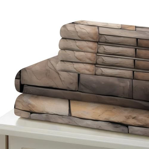 Parure de lit confortable 200x200cm avec fermeture éclair pour lit double - 7
