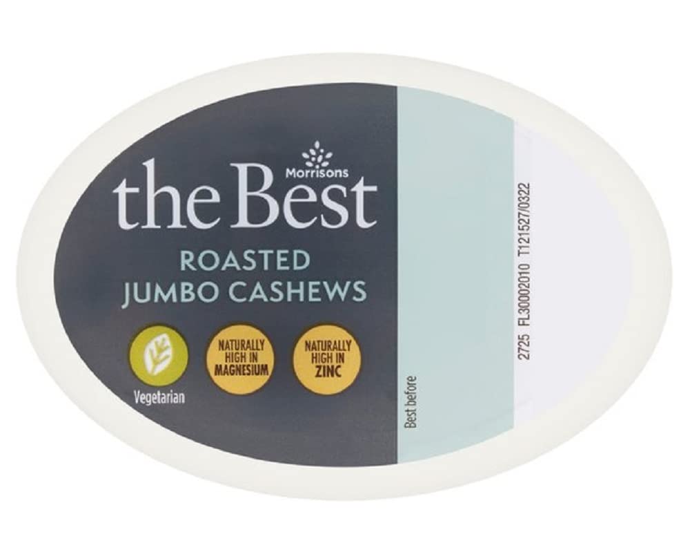 Morrisons The Best Roasted Cashews 60g