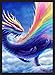MTG Sleeves 50 MTG Standard Card Sleeves Deck Protector - Rainbow Dragon