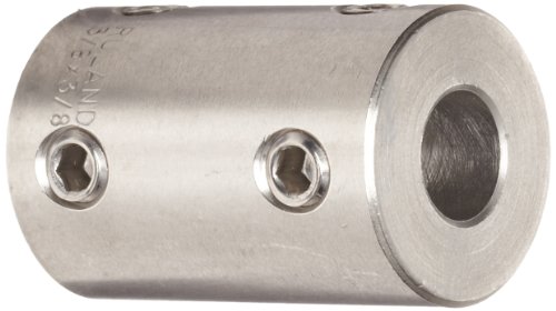 Ruland SCX-8-8-SS Set Screw Rigid Coupling, Stainless Steel, 1/2