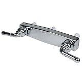 HowPlumb RV/Mobile Motor Home Bathroom 8-in. Shower Faucet Valve Two Handle, Chrome
