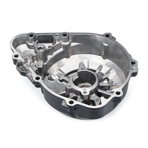 Cubierta de motor estator izquierdo Z900 protector cárter negro 2017-2020 6