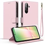 【Support de téléphone intégré】L'étui pour Samsung Galaxy A56 5G peut être utilisé comme support de téléphone pour regarder des vidéos en mode paysage. Vous pouvez ajuster plusieurs angles de vue pour obtenir le meilleur angle pour lire et regarder des films.