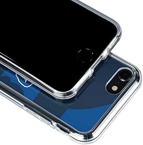 Skinit Clear Phone Case Compatible with iPhone SE (2nd & 3rd Gen) - Officially Licensed NFL Buffalo Bills Double Vision Design
