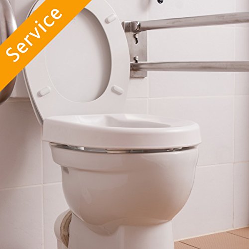 Raised Toilet Seat Installation - 2 Seats