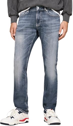 Tommy Scanton Elasticizzati Dark uomo jeans slim fit denim blu