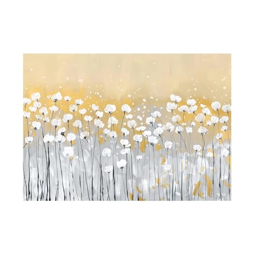 Cuadros de lienzo floral abstracto 60x80cm impresion artistica de alta calidad para pared
