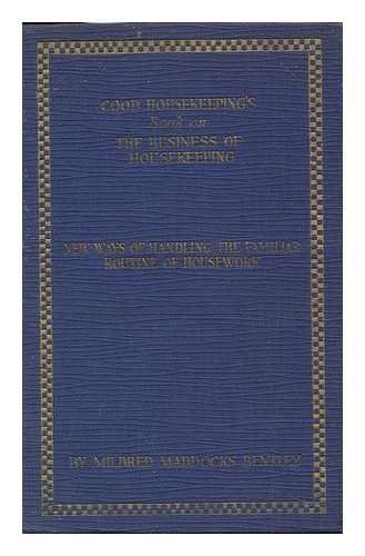 Good Housekeeping's Book on the Business of Hou... B000JEURUU Book Cover