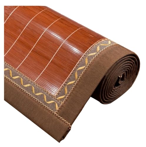 CHUNXVLI Alfombrilla De Enfriamiento Estera para Dormir De Verano, Colchón Refrescante Bambú, Almohadilla Superior, Cama Plegable Doble Cara Suave para Dormitorio(1.8 * 2M/70 * 78in)
