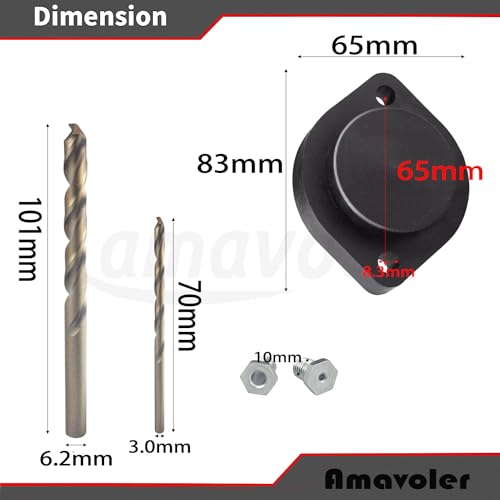 Image of Motorcycle Engines Frame Stud Drill Plate Repair Tool Kits Aftermarket Parts Fit For Harley-Davidson Sportster 883 1986-2006 2011-2017.
