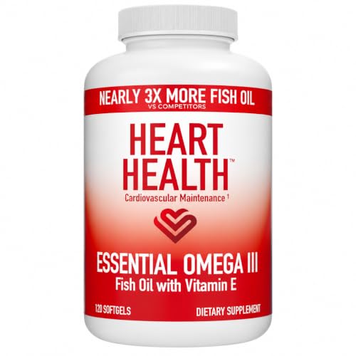 Heart Health Essential Omega III Fish Oil with...