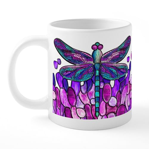 Taza Mega Cerámica 20 oz CafePress Dragonfly miniatura 2