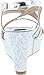 Forever Happy-09 Women's Glitter Strappy Wrapped Wedge Heel Platform Sandals,Silver,6.5