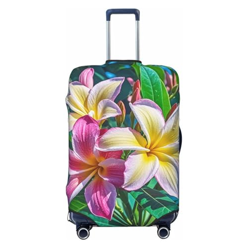 Luggage Cover Elastic Suitcase Cover Protector Washable Travel Baggage Covers Hawaiian Colorful Flower Luggage Covers Carry On Suitcase Baggage Cover 18-32 Inch Small