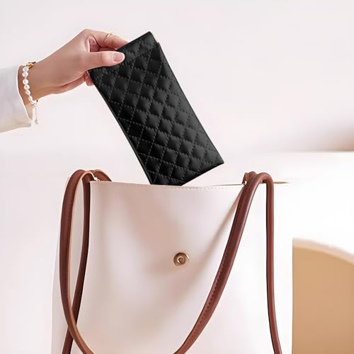 Image of ZACI Leather Eyeglass Cases Portable Sunglasses Cases Squeeze Top PU Glasses Pouch Travel Soft Trinket Organizer Bags