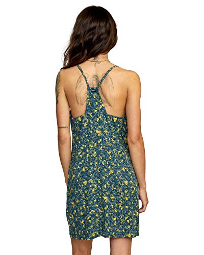 Image of RVCA Women's Jade Woven Spaghetti Strap Dress