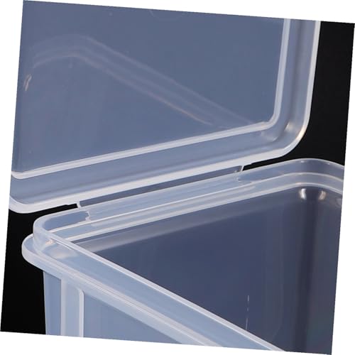 2 Piezas Caja Transparente Cuadrada para Monedas miniatura 3