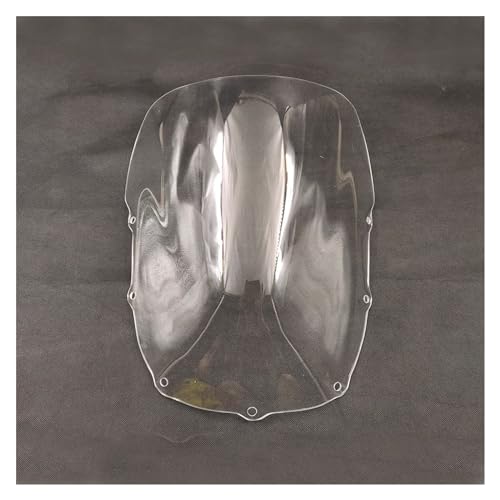 Bulle pare-brise Airflow ZZR 1100 Kawasaki double courbure transparent transparent