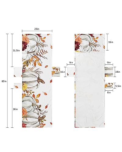 Farmhouse Fall Thanksgiving Beach Pool Patio Lounge Chaise Chair Cover Towel with Pockets,Absorbent&Quick Dry Towel Cover Bag Summer Travel Accessories for Sunbathing Harvest Pumpkin Maple Leaf