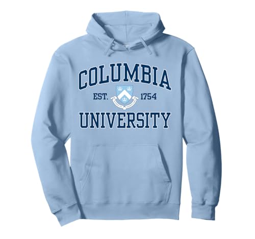 Columbia Arch Over Crest EST. 1754 Light Blue | Columbia Pullover Hoodie