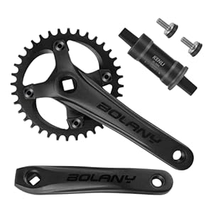 Bolany Mountainbike Kurbelgarnitur 1x 104 BCD