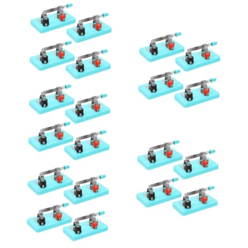 20 Pcs Single Pole Switch Spst Electrical Experiment Teaching Single Pole Single Throw Physics Single Throw For Physics Equipment Physics Single Pole
